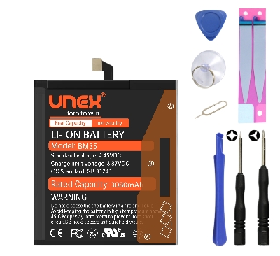 Picture of REDMI MI 4C, BM35 Battery Replacement for Redmi MI 4C High Capacity Li-ion Polymer Battery Long lasting Backup.