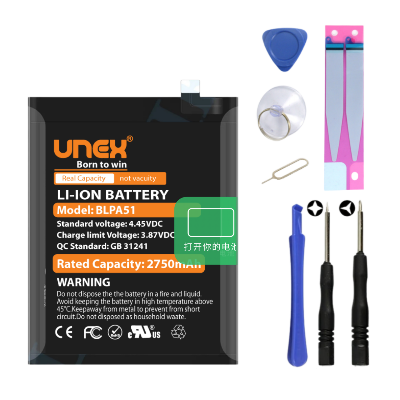 Picture of OPPO GT 6T,GT Neo 6,BLPA51 Battery Replacement for OPPO Realme GT 6T,GT Neo 6 High Capacity Li-ion Polymer Battery Long lasting Backup.