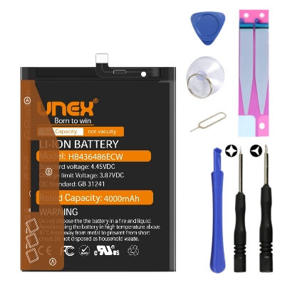 Picture of HUAWEI HB436486ECW Battery Replacement for HUAWEI MATE 10,MATE 10 PRO,MATE 10X,P20 PRO,HONOR 20 PRO High Capacity Li-ion Polymer Battery Long lasting Backup.