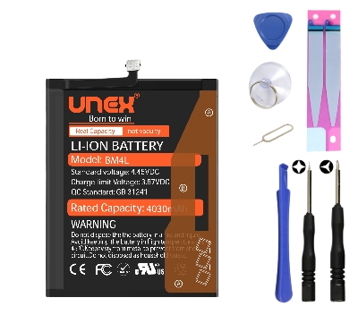 Picture of REDMI BM4L Battery Replacement for Redmi BM4L High Capacity Li-ion Polymer Battery Long lasting Backup.