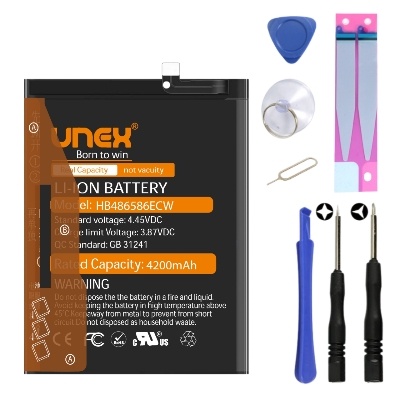 Picture of HUAWEI HB496183ECC Battery Replacement for HUAWEI ENJOY 6 High Capacity Li-ion Polymer Battery Long lasting Backup.