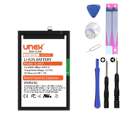 Picture of INFINIX NOTE 10 PRO, NOTE 11 PRO, ZERO 5G Battery Replacement for INFINIX  BL-49JX  High Capacity Li-ion Polymer Battery Long lasting Backup.