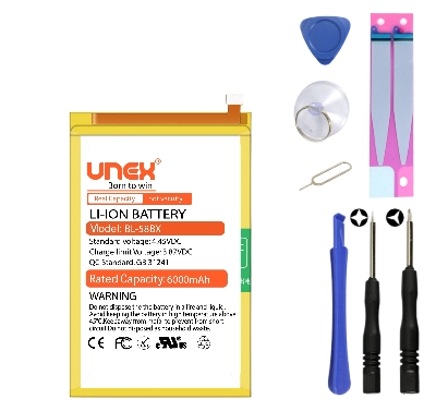 Picture of INFINIX HOT 9 PLAY, HOTE 10 PLAY, SMART 5 india Battery Replacement for INFINIX BL-58BX High Capacity Li-ion Polymer Battery Long lasting Backup.