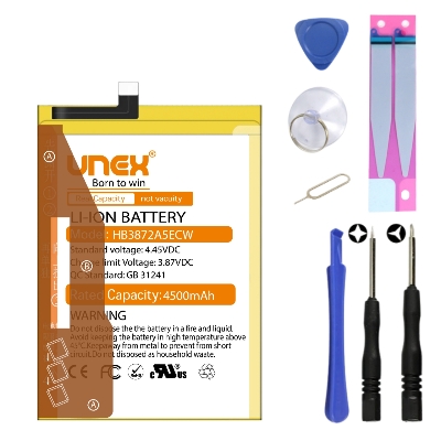 Picture of HUAWEI HB3872A5ECW Battery Replacement for HUAWEI HONOR NOTE 8,HONOR V8 MAX High Capacity Li-ion Polymer Battery Long lasting Backup.