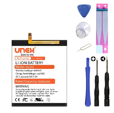 Picture of NOKIA HE335 Battery Replacement for nokia HE335 High Capacity Li-ion Polymer Battery Long lasting Backup.