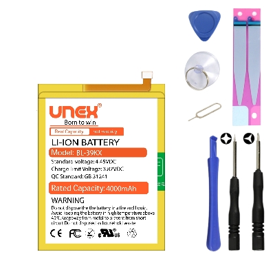 Picture of INFINIX HOT 7, HOTE 7 PRO, S4,X626, BL-39KX Battery Replacement for INFINIX BL-39KX High Capacity Li-ion Polymer Battery Long lasting Backup.