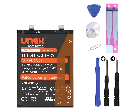 Picture of REDMI K70E, BM5X Battery Replacement for Redmi REDMI K70E High Capacity Li-ion Polymer Battery Long lasting Backup.