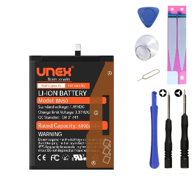 Picture of REDMI MAX 2,BN50 Battery Replacement for Redmi MAX 2 High Capacity Li-ion Polymer Battery Long lasting Backup.