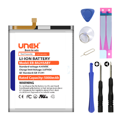 Picture of SAMSUNG A24 Battery Replacement for Samsung EB-BA245ABY High Capacity Li-ion Polymer Battery Long lasting Backup.