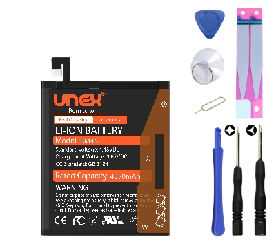 Picture of REDMI NOTE 3,NOTE 3 PRO Battery Replacement for Redmi BM46 High Capacity Li-ion Polymer Battery Long lasting Backup.