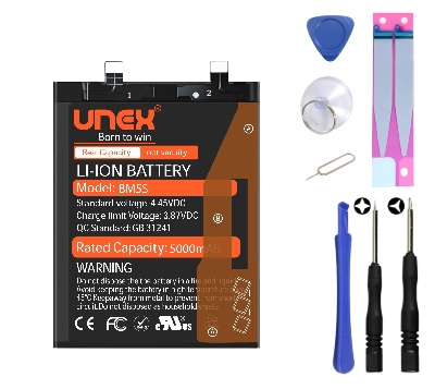 Picture of REDMI K60 ULTRA,MI 13T PRO, BM5S Battery Replacement for Redmi BM5S High Capacity Li-ion Polymer Battery Long lasting Backup.