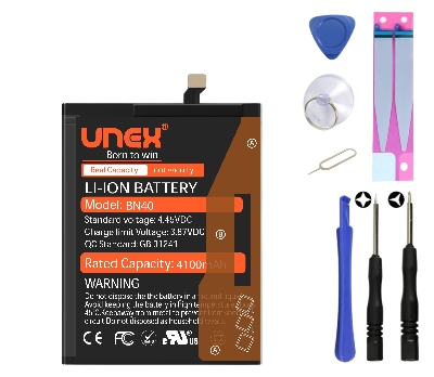 Picture of REDMI  4 32G,REDMI 4 PRO,4 PRIME Battery Replacement for Redmi BN40 High Capacity Li-ion Polymer Battery Long lasting Backup.