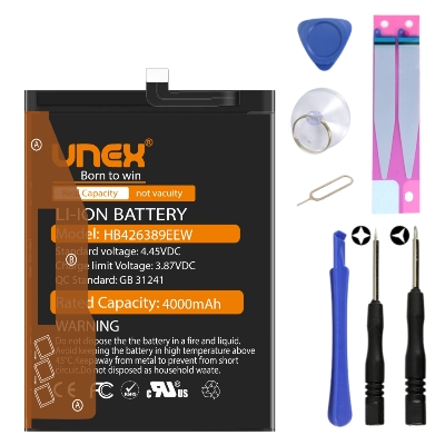 Picture of HUAWEI HB426389EEW Battery Replacement for HUAWEI HONOR 20 LITE,HONOR 30i,HONOR 20 YOUTH High Capacity Li-ion Polymer Battery Long lasting Backup.