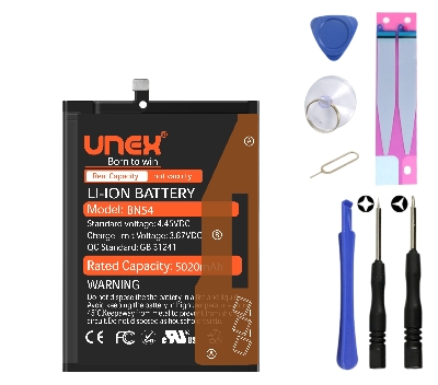Picture of REDMI NOTE 9,REDMI 9 GLOBAL,10X 4G,9 PRIME,POCO M2 Battery Replacement for REDMI BN54 High Capacity Li-ion Polymer Battery Long lasting Backup.