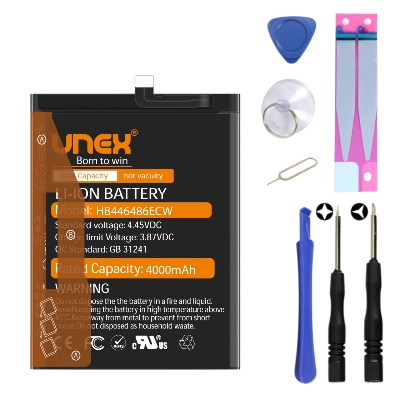 Picture of HUAWEI HB376994ECW Battery Replacement for HUAWEI HONOR 8 PRO,HONOR V9 High Capacity Li-ion Polymer Battery Long lasting Backup.