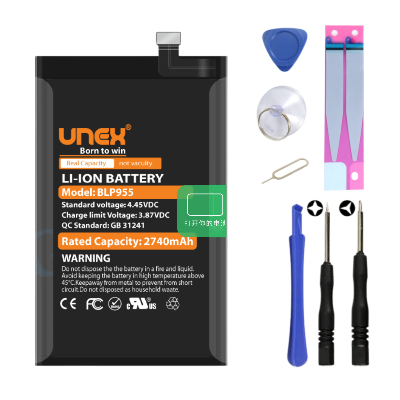 Picture of OPPO FIND N,BLP953 AND BLP955 Battery Replacement for OPPO FIND N High Capacity Li-ion Polymer Battery Long lasting Backup.