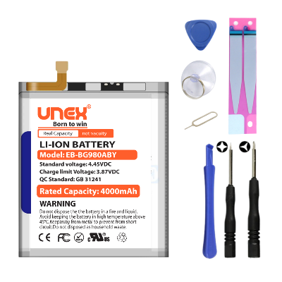 Picture of SAMSUNG S20 Battery Replacement for Samsung EB-BG980ABY High Capaciry Li-ion 
Polymer Battery Long lasting Backup.