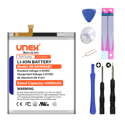 Picture of SAMSUNG A90 5G,A908,A908B Battery Replacement for Samsung EB-BA908ABY High Capacity Li-ion Polymer Battery Long lasting Backup.