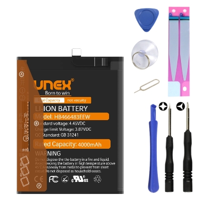 Picture of HUAWEI HB466483EEW Battery Replacement for HUAWEI Nova 7 High Capacity Li-ion Polymer Battery Long lasting Backup.