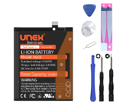 Picture of REDMI MIX 3 BM3K Battery Replacement for Redmi MIX 3 High Capacity Li-ion Polymer Battery Long lasting Backup.
