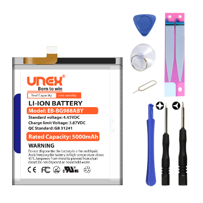 Picture of SAMSUNG S20 Ultra 5G Battery Replacement for Samsung EB-BG988ABY High Capaciry Li-ion Polymer Battery Long lasting Backup.