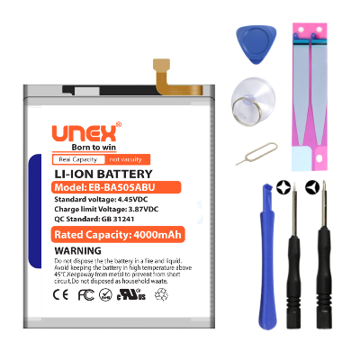 Picture of SAMSUNG A50,A30,A20,A30S,A50S,M10S Battery Replacement for Samsung EB-BA505ABU High Capacity Li-ion Polymer Battery Long lasting Backup.