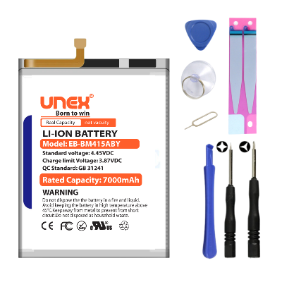 Picture of SAMSUNG M51,M62,F62,M515 Battery Replacement for Samsung EB-BM415ABY High Capaciry Li-ion Polymer Battery Long lasting Backup.