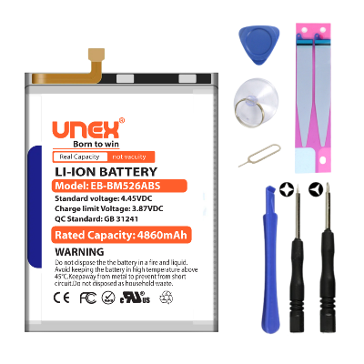 Picture of SAMSUNGM52 5G,A23 4G,A23 5G,F23 5G,M53 5G,A73 5G,M23 5G  Battery Replacement for Samsung EB-BM526ABS High Capacity Li-ion Polymer Battery Long lasting Backup.