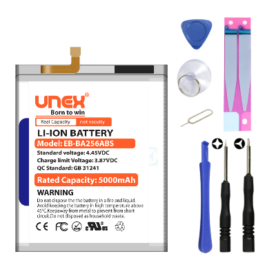 Picture of SAMSUNG A55 5G Battery Replacement for Samsung EB-BA256ABS High Capacity Li-ion Polymer Battery Long lasting Backup.