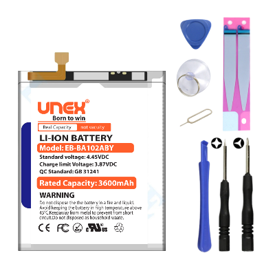 Picture of SAMSUNG A20e,SM-A202F,SM-202K Battery Replacement for Samsung EB-BA102ABY High Capacity Li-ion Polymer Battery Long lasting Backup.