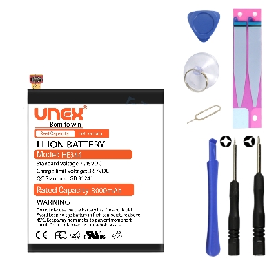 Picture of NOKIA HE344 Battery Replacement for nokia HE344 High Capacity Li-ion Polymer Battery Long lasting Backup.