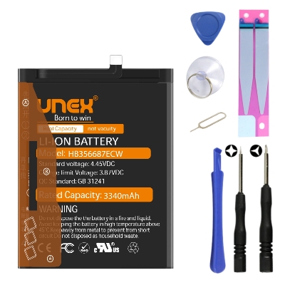 Picture of HUAWEI HB356687ECW Battery Replacement for HUAWEI NOVA 3i,NOVA 2i,NOVA 2S,NOVA 2 PLUS,NOVA 4E,G10,MATE SE High Capacity Li-ion Polymer Battery Long lasting Backup.