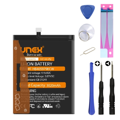 Picture of HUAWEI HB405979ECW Battery Replacement for HUAWEI NOVA,Y6 2019,Y6 High Capacity Li-ion Polymer Battery Long lasting Backup.