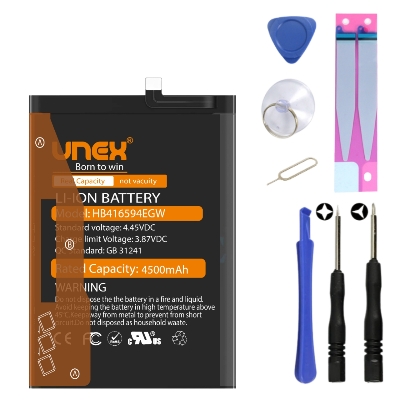 Picture of HUAWEI HB416594EGW Battery Replacement for HUAWEI HONOR X8A,HONOR X8B,HONOR X50i,HONOR 90 LITE 5G High Capacity Li-ion Polymer Battery Long lasting Backup.