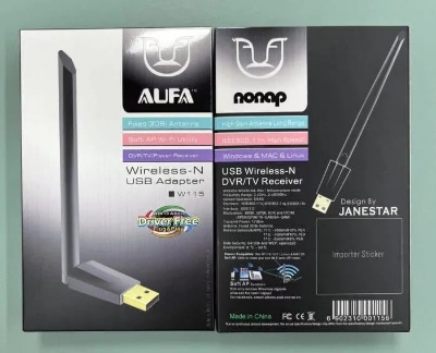 Picture of Aufa W115/W114/WU11 Net WiFi Fixed 3DBi Antenna Wireless-N USB Adapter