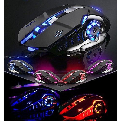 Picture of GAMING MOUSE T9/G11 OPTICAL 3,200 DPI Adjustable Computer/Laptop Wired USB