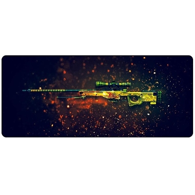 Picture of Office mouse pad Multicolor- Gaming Big Size 300mm X 700mm - Mouse Pad