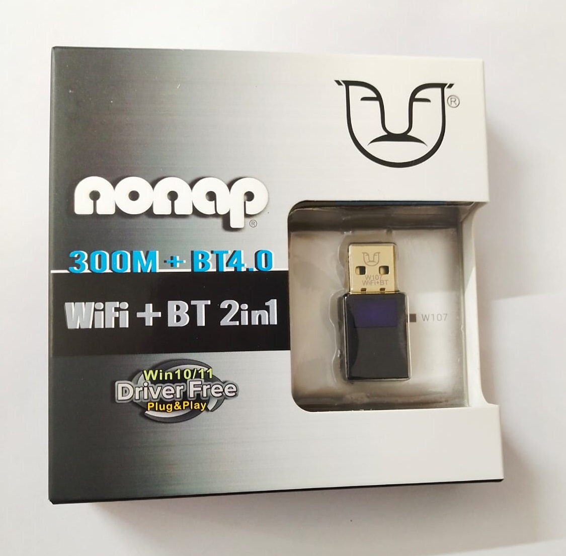 Picture of Nonap 300M WiFi + Bluetooth 4.0 2-in-1 USB Adapter