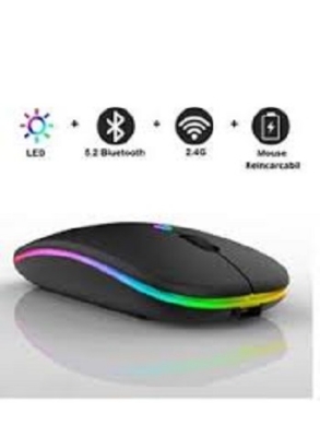 Picture of W10 Wireless RGB Bluetooth, Wireless, Rechargeable Slim Mouse