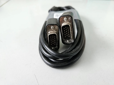 Picture of DIGITAL Vanguard Discovering Possibilities (DV) VGA Cable 1.5m, 1080P Full HD SVGA/VGA Male to Male Monitor VGA Extension Lead for Computer PC Laptops TV Projectors (Black)