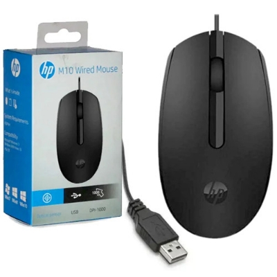 Picture of Hp M10 Ergonomic Design Portable Usb Mouse