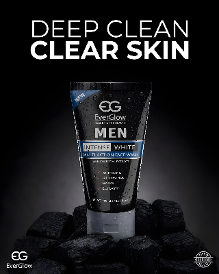 Picture of EVERGLOW INTENSE WHITE MEN FACE WASH FACE WASH 100 ML