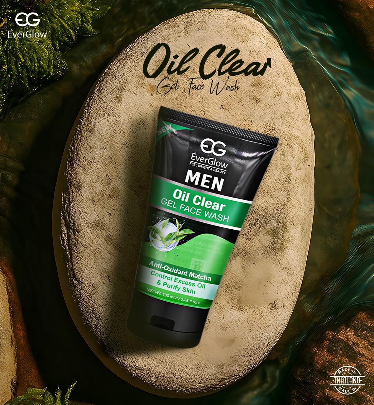 Picture of EVERGLOW Oil Clear Men FW Gel-100ml(EG)