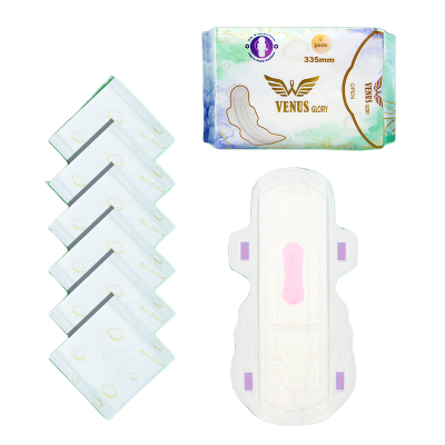 Picture of Venus Glory Sanitary Napkin - 3D Wings System - Ultra thin - 335 MM - 100% Pure Cotton - Single Pack - 6 Pads
