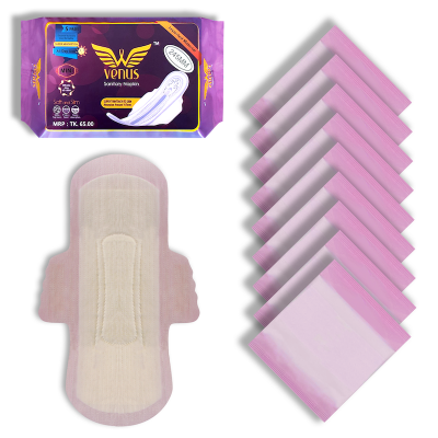 Picture of Venus Sanitary Napkin - Wings System - Ultra Thin - 100% Cotton -  Single Pack - 5 Pads