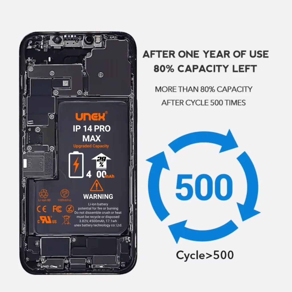 Picture of IPHONE 11 Pro Max Battery Replacement for iphone 11 Pro Max High Capacity Li-ion Polymer Battery Long lasting Backup.