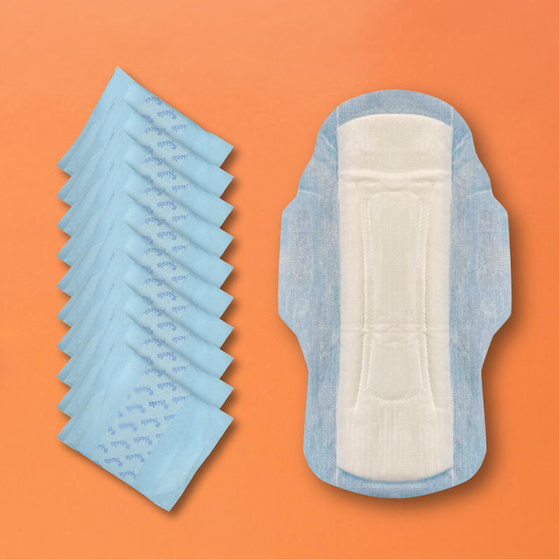 Picture of Neela Premium Sanitary Napkin -  Wings System - 100% Cotton - Single Pack - 10 Pads