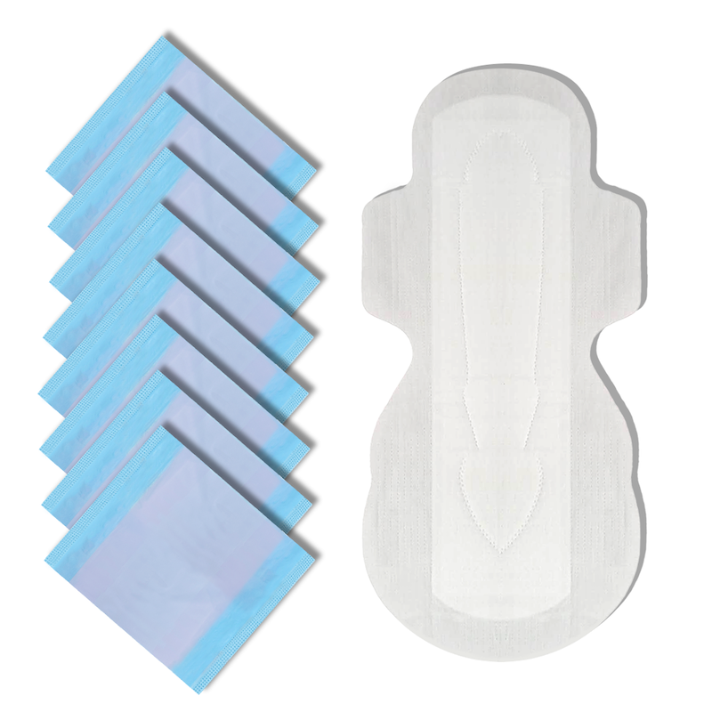Picture of Queen Glory Sanitary Napkin - Wings System - Ultra Thin - 330 MM - 100% Cotton - Single Pack - 8 Pads
