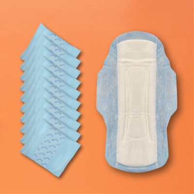 Picture of Neela Premium Sanitary Napkin -  Wings System - 100% Cotton - Combo of 5 Pack - 50 Pads