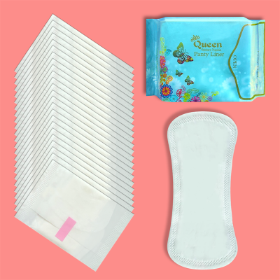 Picture of Queen Panty Liner - 180 MM - 100% Cotton - Ultra Thin - Combo of 5 Pack - 100 Pads